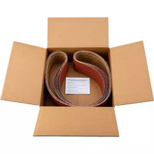 Load image into Gallery viewer, Grizzly T31815 - 4&quot; x 79&quot; Ceramic Sanding Belt 40 grit, 5 Pk.