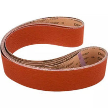 Load image into Gallery viewer, Grizzly T31816 - 4&quot; x 79&quot; Ceramic Sanding Belt 60 grit, 5 Pk.