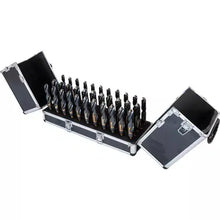 Load image into Gallery viewer, Grizzly T31990 - 33 Pc. HSS/Cobalt Silver &amp; Deming Drill Bit Set W/ Aluminum Case