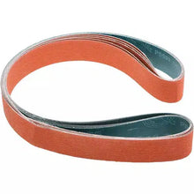 Load image into Gallery viewer, Grizzly T32052 - 2&quot; x 72&quot; Ceramic Sanding Belt, 100 Grit, 5 Pk.