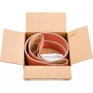 Grizzly T32053 - 2" x 72" Ceramic Sanding Belt, 120 Grit, 5 Pk.