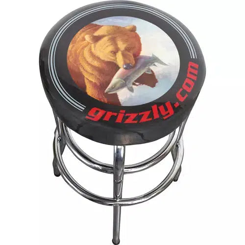 Grizzly T32203 - Grizzly Shop Stool - Black