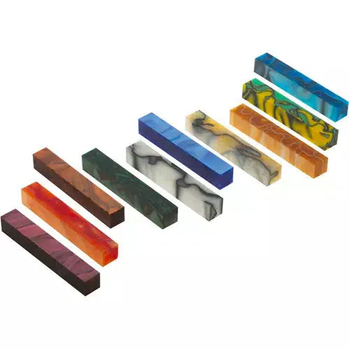 Grizzly T32321 - 10 Pack of Acrylic Pen Blanks - Set 2