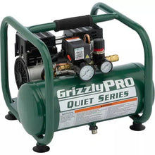 Load image into Gallery viewer, Grizzly PRO T32335 - 2-Gallon Oil-Free Quiet Series Air Compressor