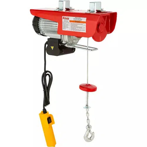 Grizzly T32427 - 39ft Electric Hoist with 1760 lb. Capacity