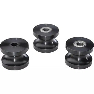 Grizzly T33033 - Round Tube Rollers, 1-1/2"