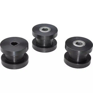 Grizzly T33047 - Square Tube Rollers, 1-1/4"