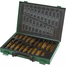 Load image into Gallery viewer, Grizzly PRO T33687 - M2 HSS Bulk TiN-Coated Drill Bit Set, 170-Pc.