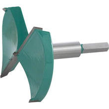 Load image into Gallery viewer, 3-1/2" Tungsten Carbide Hex Shank Forstner Bit