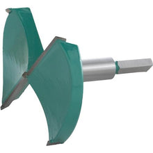 Load image into Gallery viewer, 3-5/8" Tungsten Carbide Hex Shank Forstner Bit