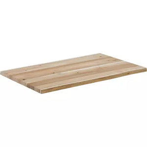 Grizzly T33896 - 1.5" Acacia Wood Butcher Block -  Live-Edge/Unfinished 30" W 48" D