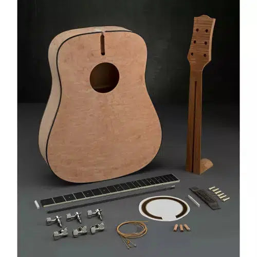 Grizzly T33952 - Quilted Maple Acoustic Guitar Kit