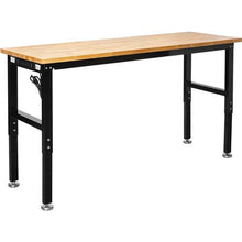 Load image into Gallery viewer, 6' Adjustable Heavy-Duty Workbench with Outlets