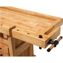 Load image into Gallery viewer, 80" 9-Drawer Euro-Style Butcher Block Workbench