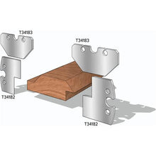 Load image into Gallery viewer, 3/4" Shiplap Side Knives, 2-Pk. - Left
