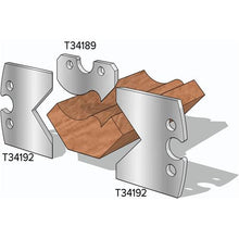 Load image into Gallery viewer, Crown Moulding Side Knives for T34189 &amp; T34190, 2-Pk.