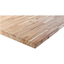 Load image into Gallery viewer, Acacia Butcher Block Workbench Top - Unfinished 1-3/4" x 36" x 120"
