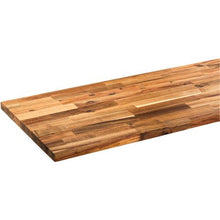 Load image into Gallery viewer, Acacia Butcher Block Workbench Top - Oil Coated 1-1/2" x 25" x 48"