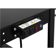 Load image into Gallery viewer, 36" x 24" Benchtop Machine Stand w/ Power Outlets