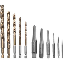 Load image into Gallery viewer, 12 Pc. M35 Cobalt Drill Bit and Screw Extractor Set