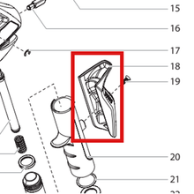 Load image into Gallery viewer, Titan 0538218 RX-Pro, medium grip — item 18 on the Titan RX-Pro Gun parts diagram