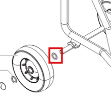 Load image into Gallery viewer, Titan 294534 Wheel spacer — item 6 on the Titan Impact 640 parts diagram