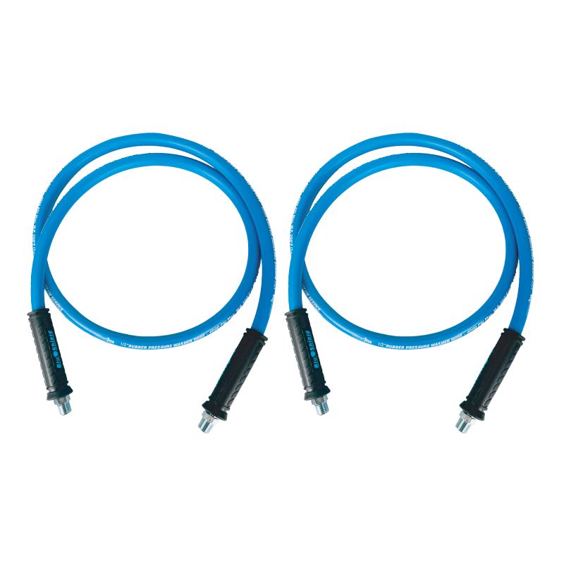 Blu Shield Tough Tek Rubber Pressure Washer Jumper Hose 1/2