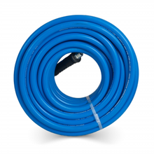 Load image into Gallery viewer, Blu Shield Tough Tek Rubber Pressure Washer Hose 3/8" X 15' (4000:16000 PSI) 2 Pack