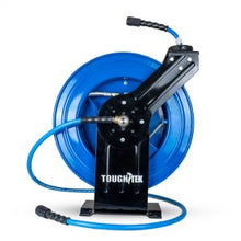 Load image into Gallery viewer, Tough-Tek Rubber Pressure Washing Hose Reel 1/4" X 100(Single Arm - Heavy Duty) with 6' Lead-in-Hose