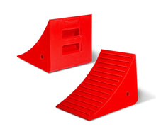 Load image into Gallery viewer, Heavy-Duty Wheel Chock, 245,000 lb Load Capacity, 46-65 in. Tires - UC1210