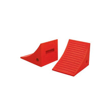Load image into Gallery viewer, General-Purpose Utility Wheel Chock, Roped Pair, 40,000 lbs Load Capacity, 27-35 in. Tires — image 3 of 4