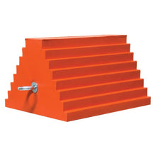 Load image into Gallery viewer, General-Purpose Utility Step Wheel Chock with Cored Bottom, 20,000 lb Load Capacity, Trucks &amp; Trailers — image 2 of 2