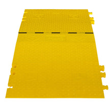 Load image into Gallery viewer, Kit 2, 3-Channel Yellow Jacket AMS Modular Accessibility Ramp System, ADA Cable Protector for 2.25" Lines — image 3 of 4