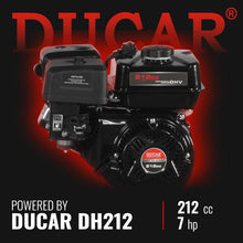 Load image into Gallery viewer, MechMaxx 4 inch DUCAR 212cc 7hp Gas Engine Powered Wood Chipper with Towbar, GS650