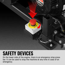 Load image into Gallery viewer, MechMaxx 5 inch E-start DUCAR 420cc 15hp Gasoline Engine Powered Drum Wood Chipper with Towbar, PGS1500