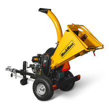 Load image into Gallery viewer, MechMaxx 5 inch E-Start KOHLER 429cc 14hp Gasoline Engine Powered Disc Wood Chipper with Taillight, P4205