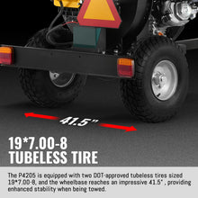 Load image into Gallery viewer, MechMaxx 5 inch E-Start KOHLER 429cc 14hp Gasoline Engine Powered Disc Wood Chipper with Taillight, P4205