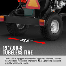 Load image into Gallery viewer, MechMaxx 5 inch E-start DUCAR 420cc 15hp Gasoline Engine Powered Disc Wood Chipper with Taillight, P4205