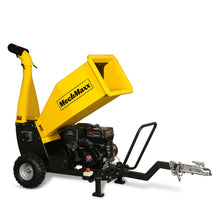 Load image into Gallery viewer, MechMaxx 5 inch E-start DUCAR 420cc 15hp Gasoline Engine Powered Drum Wood Chipper with Towbar, PGS1500
