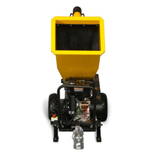 Load image into Gallery viewer, MechMaxx 5 inch E-start DUCAR 420cc 15hp Gasoline Engine Powered Drum Wood Chipper with Towbar, PGS1500