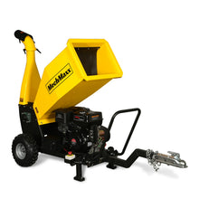Load image into Gallery viewer, MechMaxx 5 inch E-start DUCAR 420cc 15hp Gasoline Engine Powered Drum Wood Chipper with Towbar, PGS1500