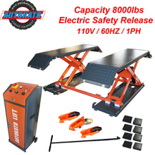 Load image into Gallery viewer, Katool KT-X85 8000 lbs. Electric Lock Release  Scissor Lift (110v or 220v)