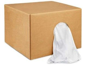25 LB WHITE T SHIRT RAGS