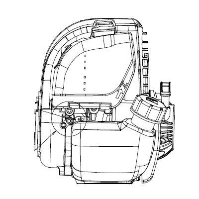 Titan 0293943 PowrLiner 850 Gasoline Engine 37.7cc Replacement