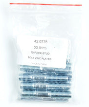 Load image into Gallery viewer, MTM GX series Zinc Plated Stud Bolt -Medium - 8mm X 47mm