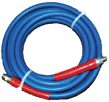 Pressure Washer 5567 3/8" x 15' 4500 PSI 2 Wires Braid Blue Neptune Hose