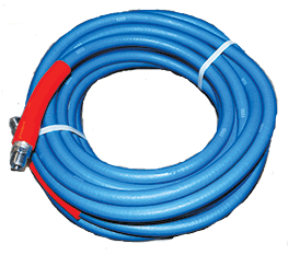 Pressure Washer 6890 4000 PSI 3/8"x75' Non-Marking Blue Neptune 1 Wire Braid Hose