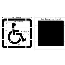 Load image into Gallery viewer, NEWSTRIPE Federal Handicap with Border and Background - 1/8 inch