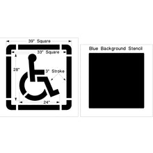 Load image into Gallery viewer, NEWSTRIPE Federal Handicap with Border and Background - 1/8 inch