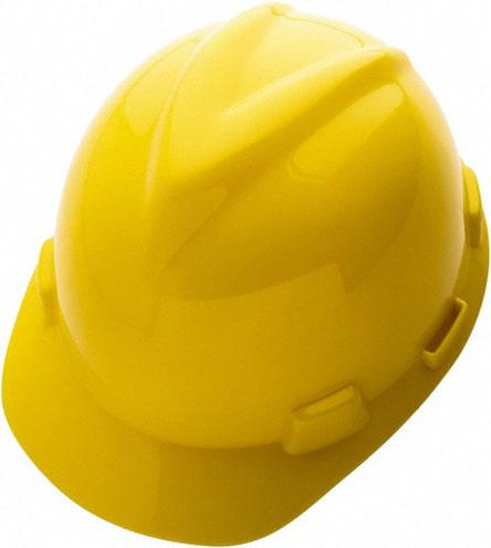 MSA V-Gard® GREEN Protective Helmets (1587740409891)